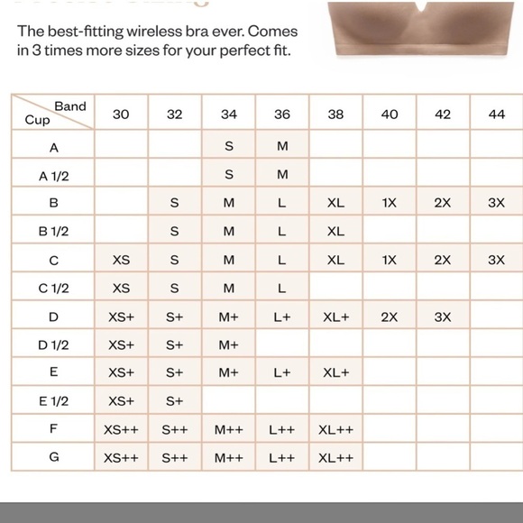 ThirdLove Form 360 Fit Wireless Bra in Heather Grey Size S++ 32 F G - Picture 6 of 6